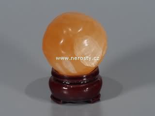 selenite, orange