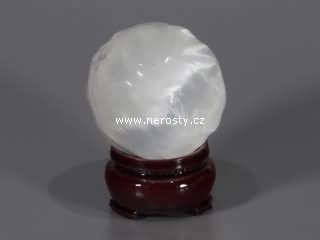 selenite, white