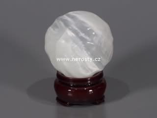 selenite, white