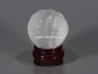 selenite, white