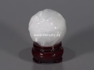 selenite, white