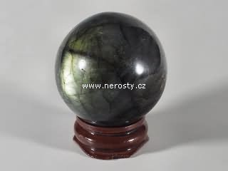 labradorite, sphere
