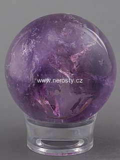 amethyst, sphere