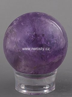 amethyst, sphere