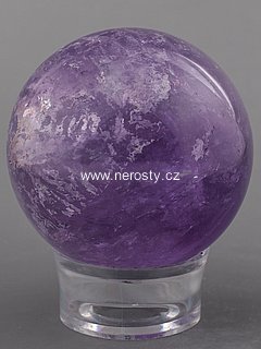 amethyst, sphere