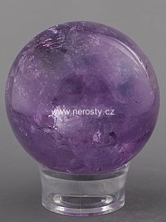 amethyst, sphere