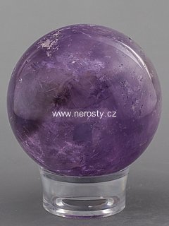 amethyst, sphere