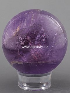 amethyst, sphere