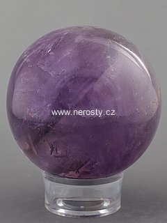 amethyst, sphere