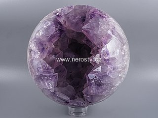 amethyst, sphere