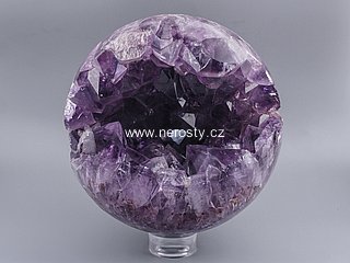 amethyst, sphere