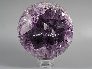 amethyst, sphere