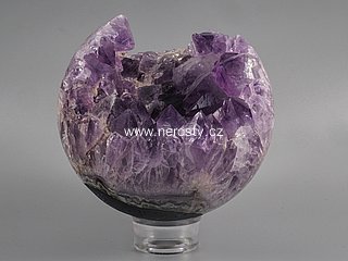 amethyst, sphere