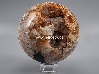 citrine, sphere