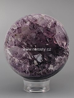 amethyst, sphere