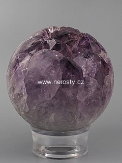 amethyst, sphere