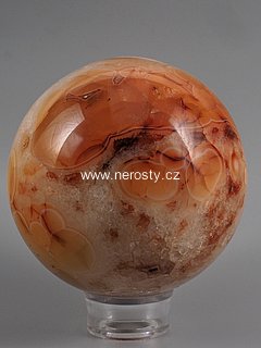 carnelian, sphere