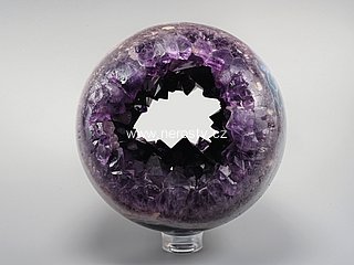 amethyst, sphere