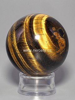 tiger eye, sphere