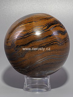 hematite, tiger eye