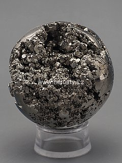 pyrite, sphere