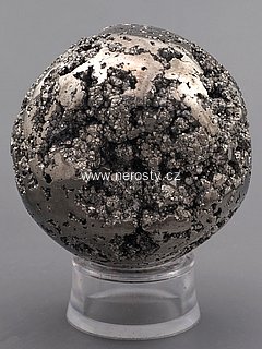 pyrite, sphere