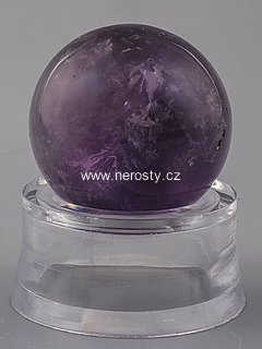 amethyst, sphere