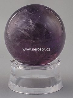 amethyst, sphere