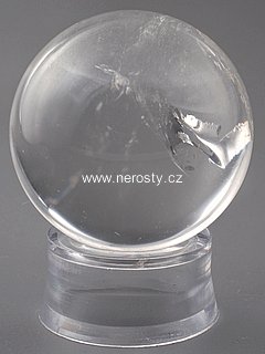 rock crystal, sphere