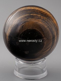 tiger eye, sphere