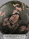 unakite, sphere