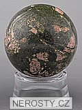 unakite, sphere