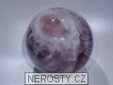 rose quartz, sphere