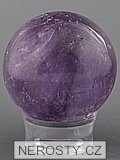 amethyst, sphere