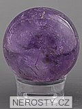 amethyst, sphere