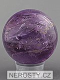 amethyst, sphere