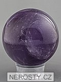 amethyst, sphere