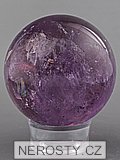 amethyst, sphere