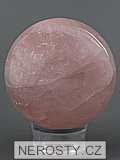 rose quartz, sphere