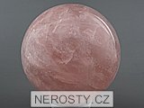 rose quartz, sphere