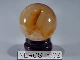 iron quartz, sphere