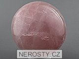 rose quartz, sphere