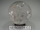 rock crystal, sphere
