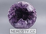 amethyst, sphere