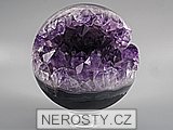 amethyst, sphere