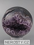 amethyst, sphere