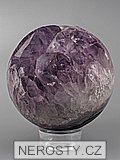 amethyst, sphere