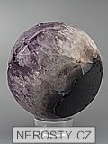 amethyst, sphere