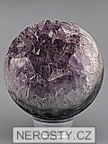 amethyst, sphere