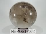 rock crystal, smoky quartz